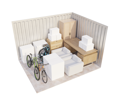 125 sq ft Upper Floor Unit - (Easily Accessible by Lift) storage unit